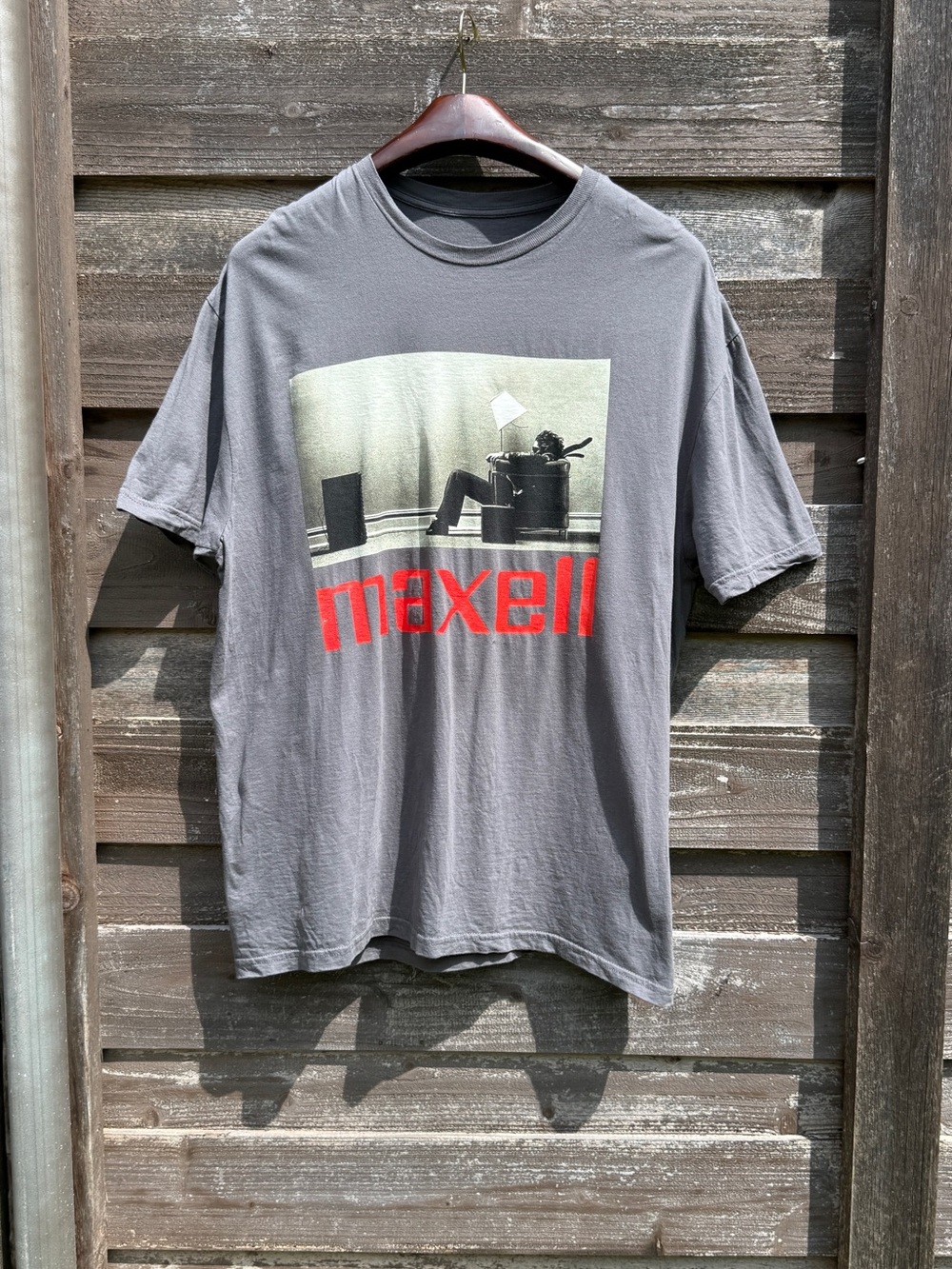 Maxell Ad Retro Graphic T Shirt XL/2X Unisex